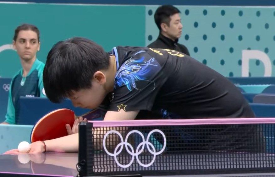 奥运乒乓球女单首轮：孙颖莎4-0横扫高桥朱丽叶 下一轮将迎战61岁老将倪夏莲